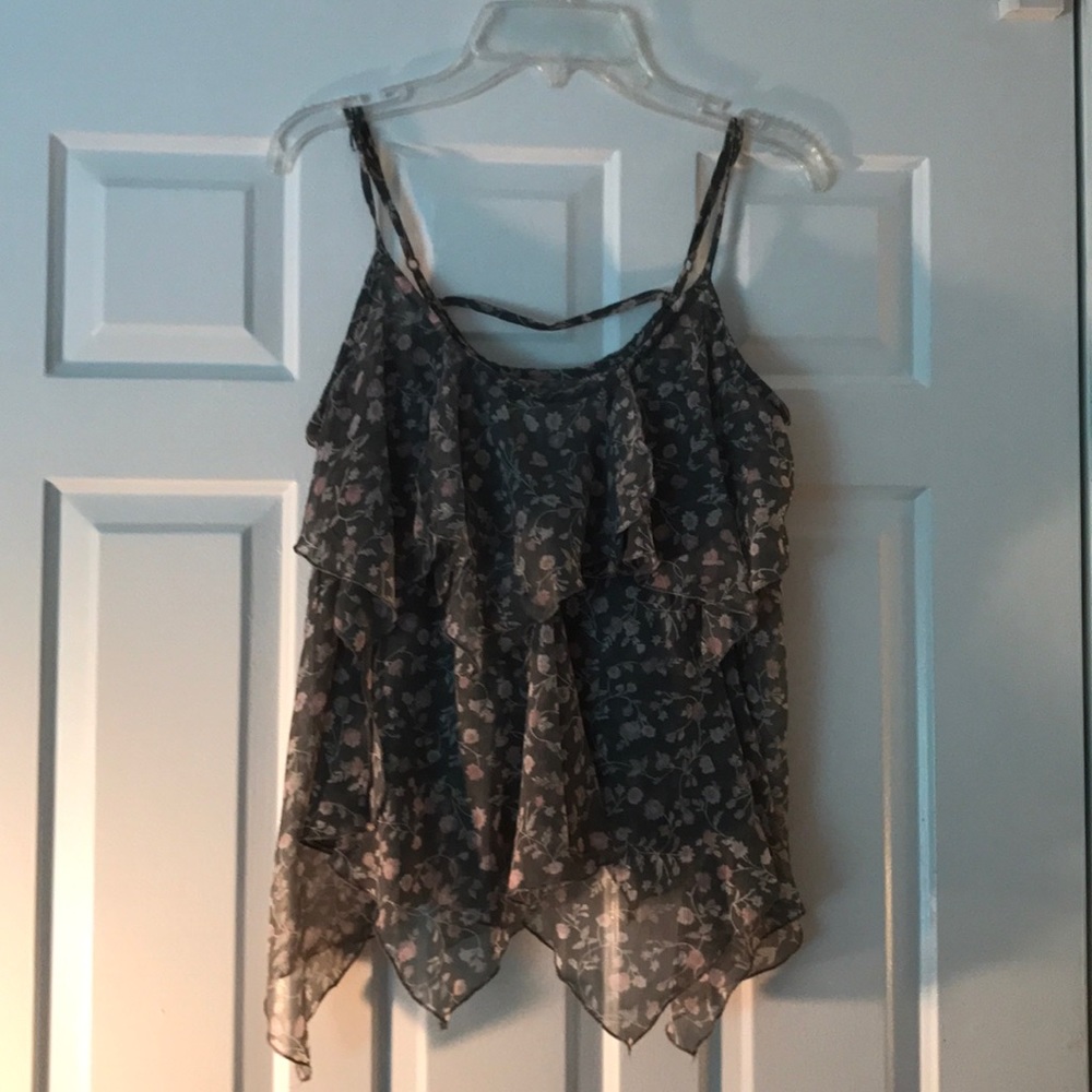 Flowy Floral Tank Top